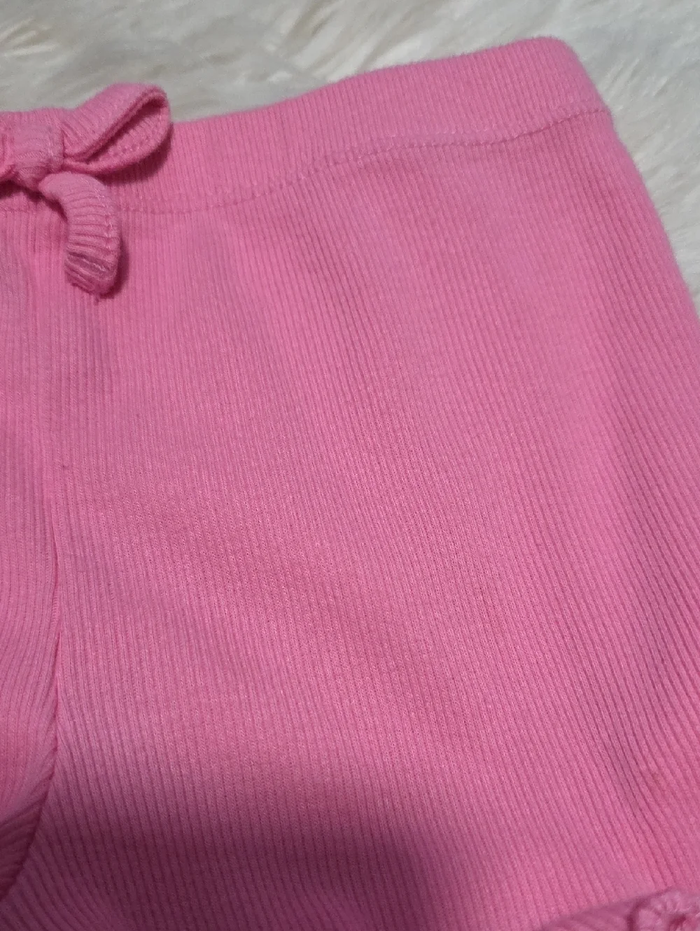 (2)Garanimals Ribbed Ruffled Shorts- 4T - Picture 8 of 9